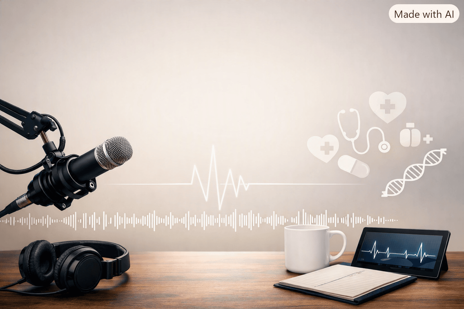 Sulhaa Healthcare Podcast Background